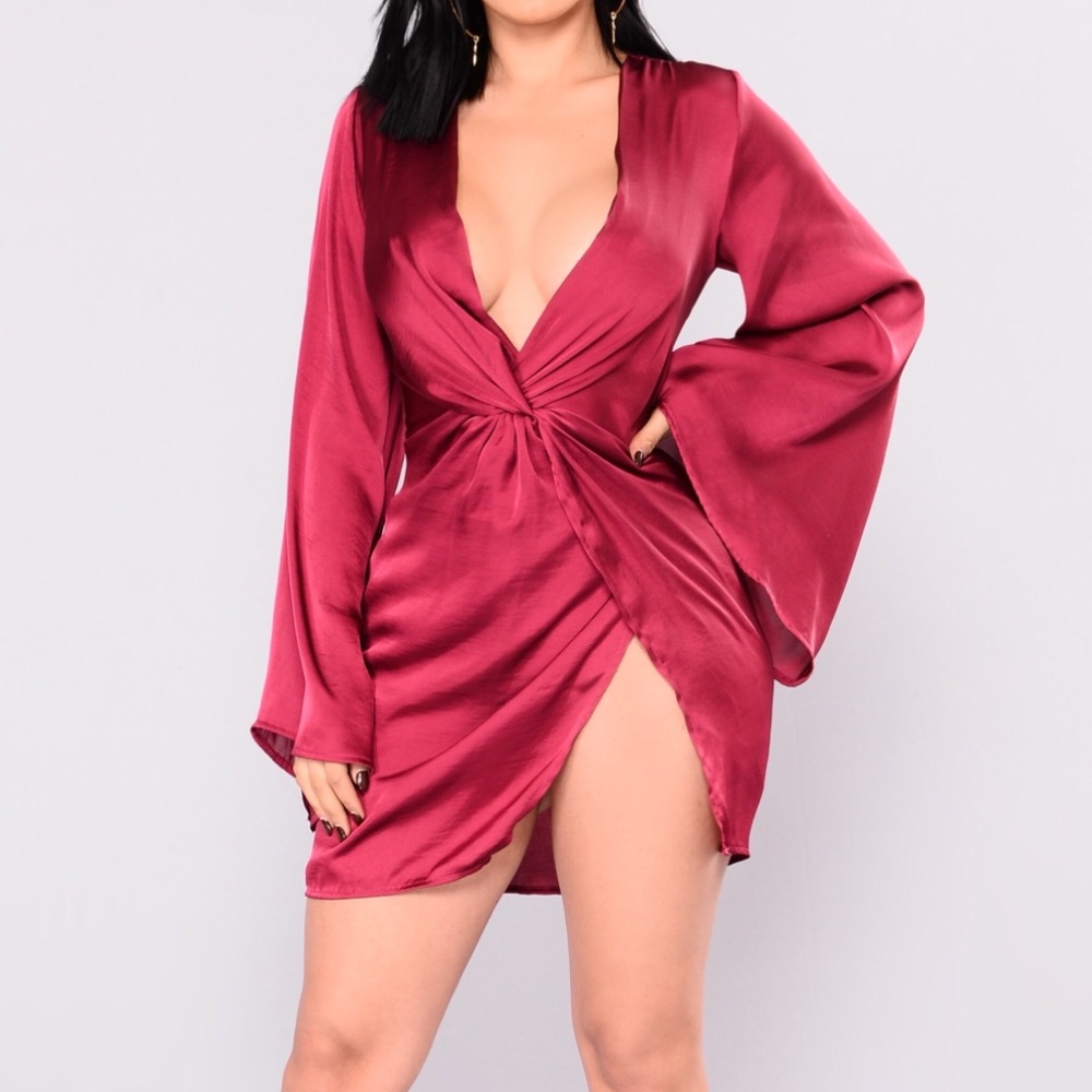 Satin dress